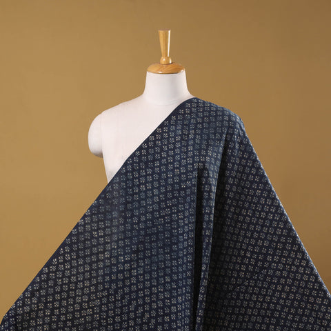 Natural dyed hand cotton fabric 04 - handcrafted