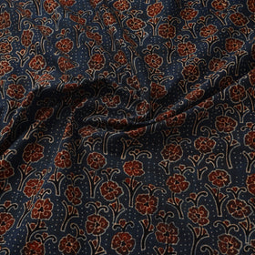 Natural dyed hand cotton fabric 08 - handcrafted