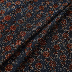 Natural dyed hand cotton fabric 08 - handcrafted