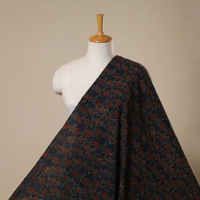 Natural dyed hand cotton fabric 08 - handcrafted
