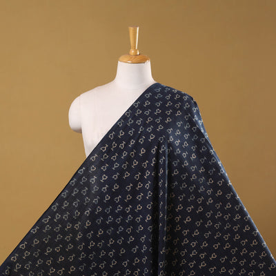 Natural dyed hand cotton fabric 12 - handcrafted