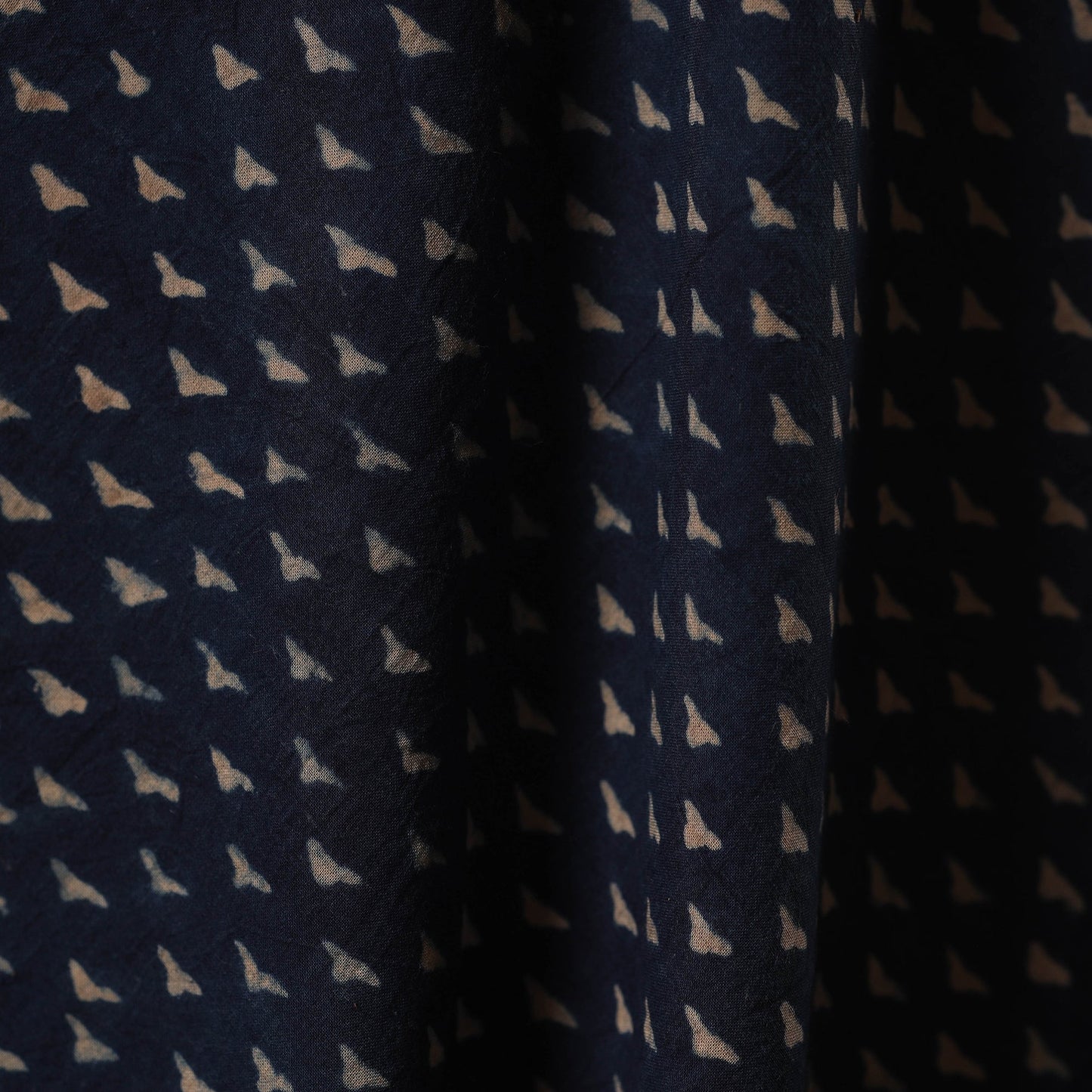 Natural dyed hand cotton fabric 17 - handcrafted