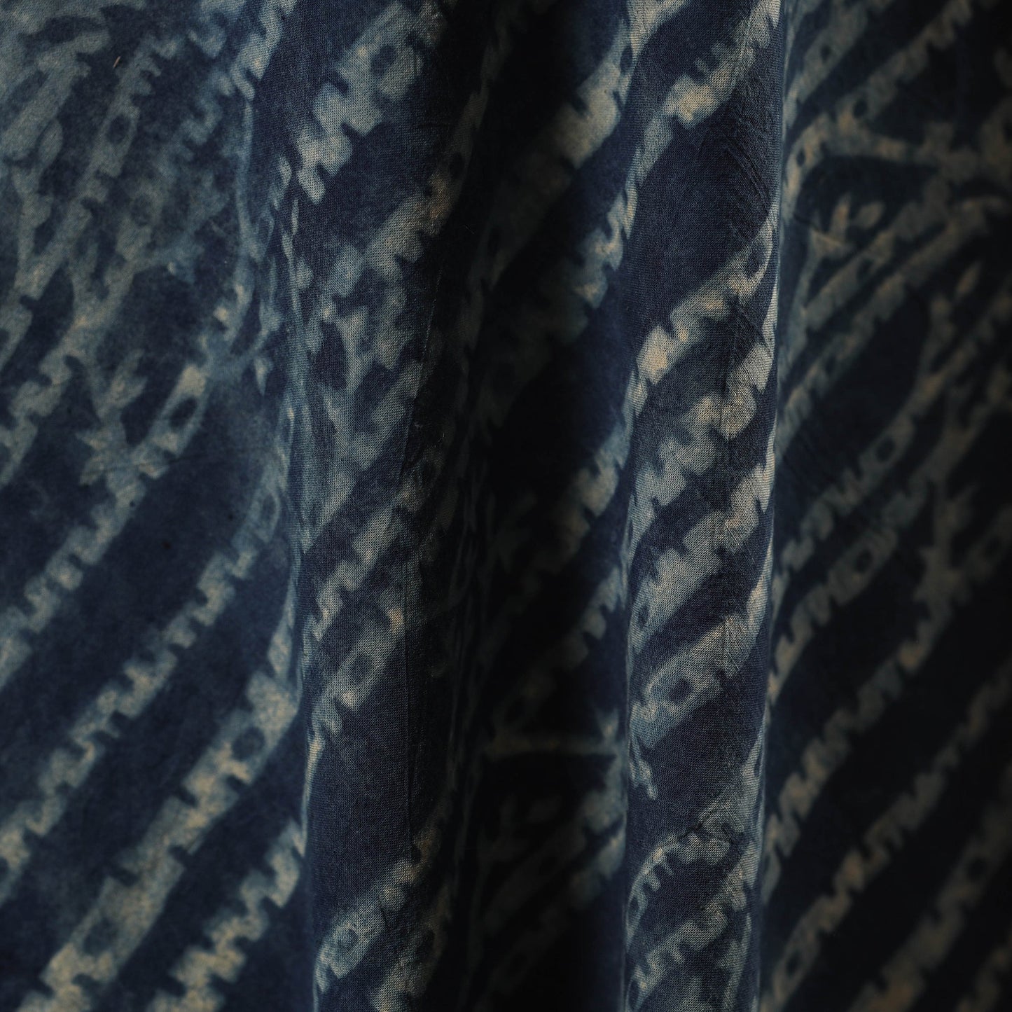 Natural dyed hand cotton fabric 21 - handcrafted