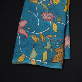 Natural dyed handloom chanderi silk handpainted