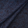 Natural dyed kota doria cotton hand bagh fabric 07