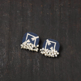 Buy Nayra Fabart Handmade Pearl Earrings