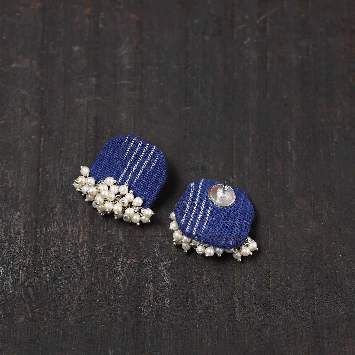 Buy Neha Fabart Handmade Pearl Earrings