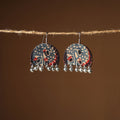 Nidhi Ghungroo Work Fabart Earrings 