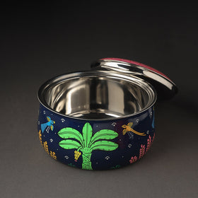  Odisha Pattachitra Painting Stainless Steel Toral Khalbatta Dholak 