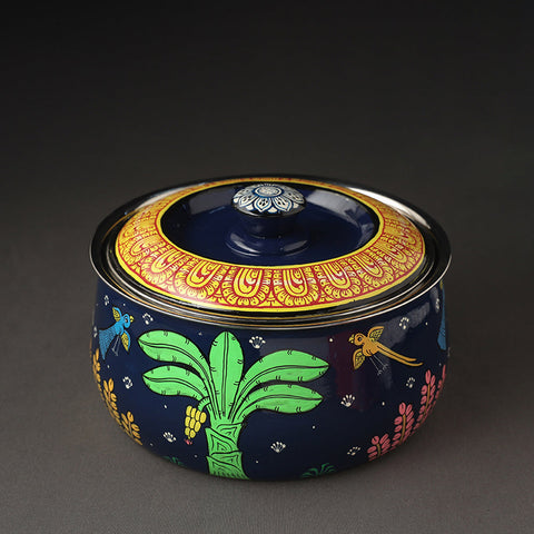  Odisha Pattachitra Painting Stainless Steel Toral Khalbatta Dholak 