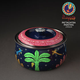  Odisha Pattachitra Painting Stainless Steel Toral Khalbatta Dholak 