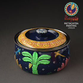  Odisha Pattachitra Painting Stainless Steel Toral Khalbatta Dholak 