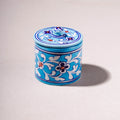  Original Blue Pottery Ceramic Barni/Storage Jar with Lid Online in India  