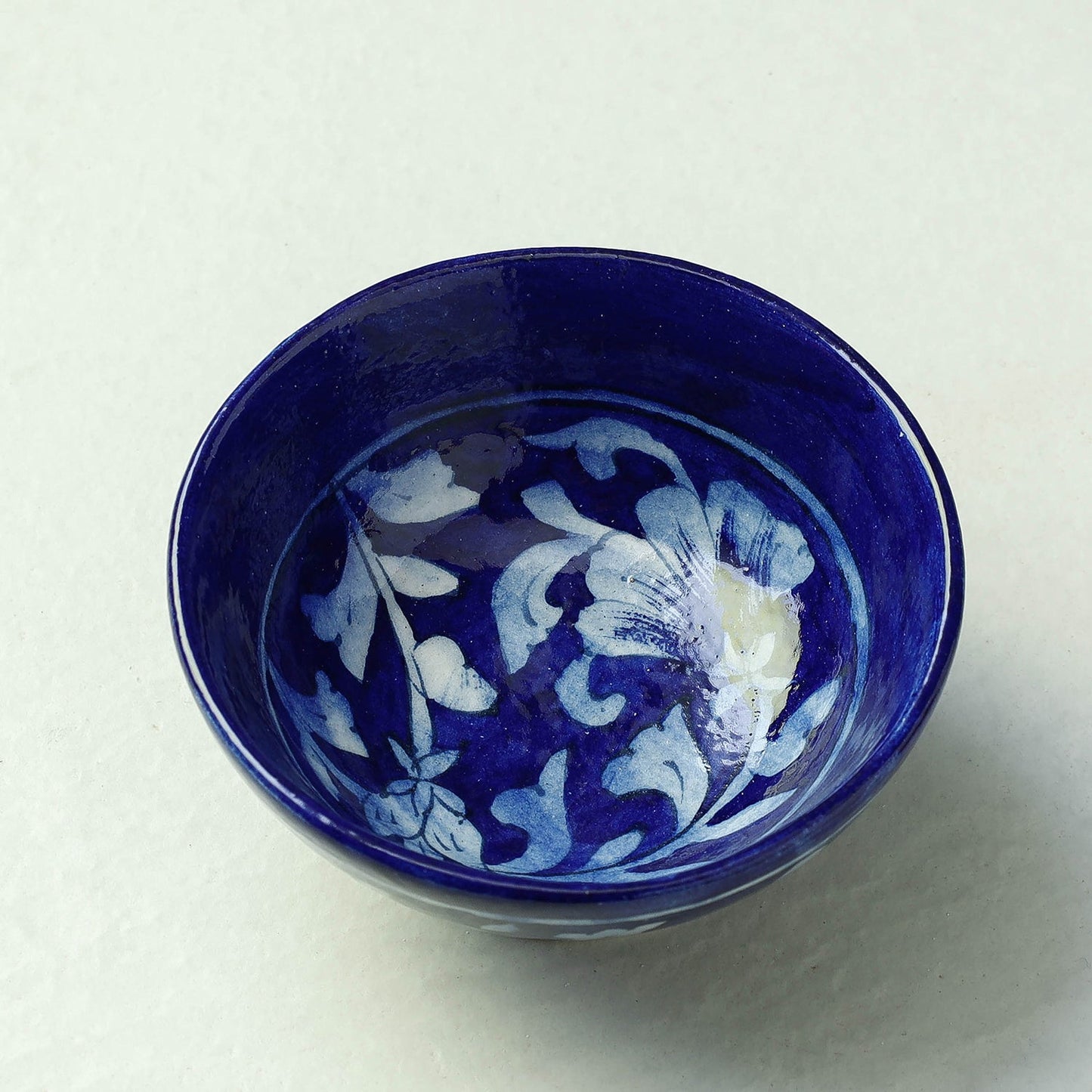 Blue Original Blue Pottery Ceramic Bowl 
