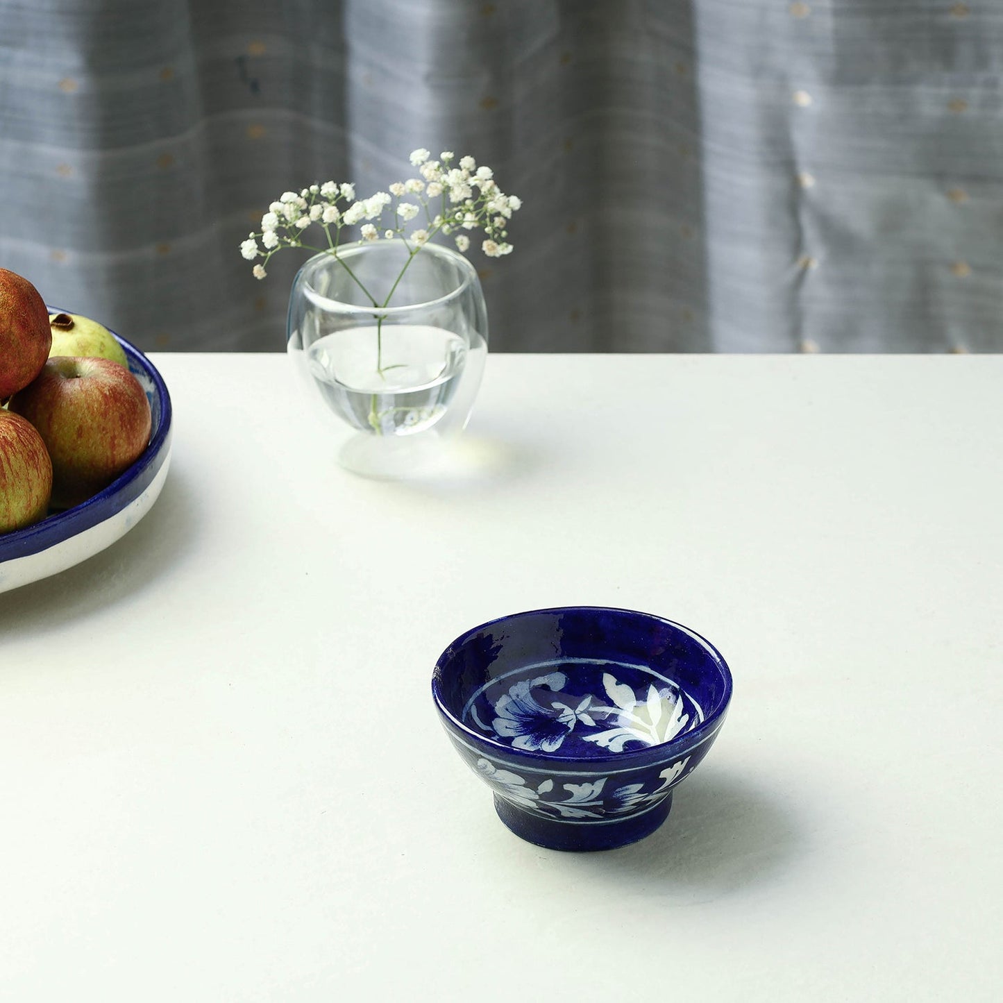  Blue Original Blue Pottery Ceramic Bowl 