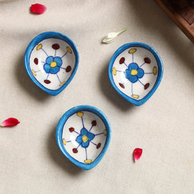 Shop Decorative Blue Pottery Diyas 