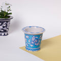  Original Blue Pottery Ceramic Planter 