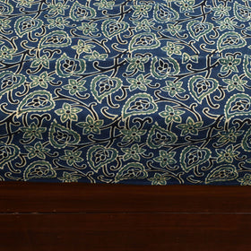 Blue - patchwork cotton double bed sheet set 03