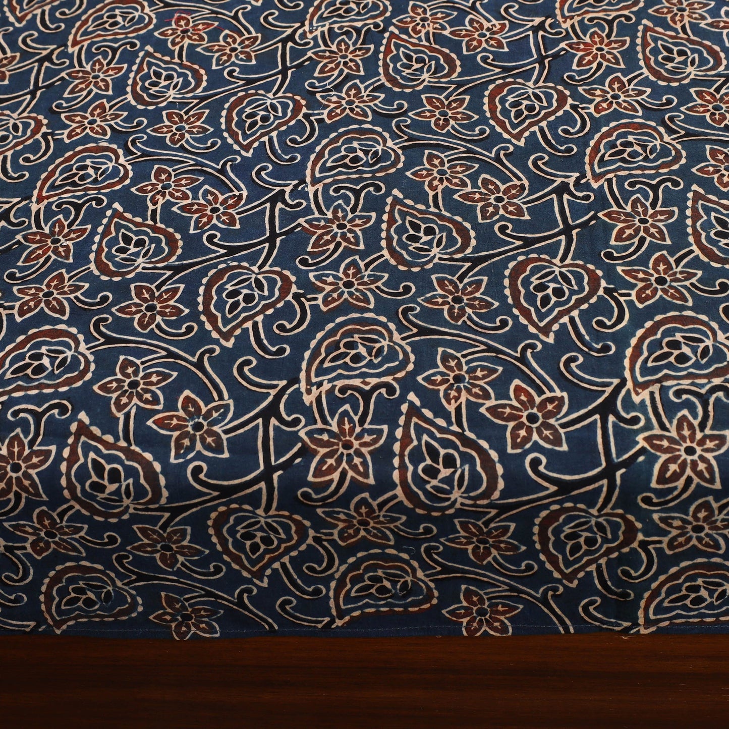 Blue - patchwork cotton double bed sheet set 03