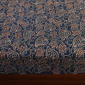 Blue - patchwork cotton double bed sheet set 03