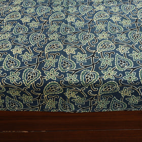  Blue Patchwork Cotton Double Ajrakh Bed Sheet Set 