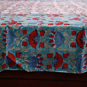  Block Print Patchwork Cotton Sanganeri Bed Sheet