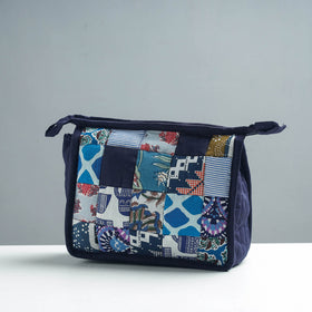  Patchwork Quilted Multipurpose Toiletry Bag 
