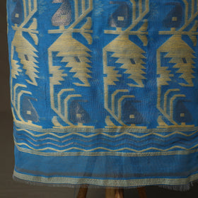 Phulia jamdani silk cotton 2pc unstitched dress material 02