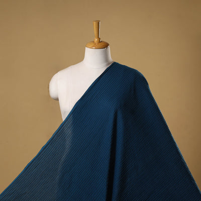 Pintuck plain cotton fabric 03 - handcrafted