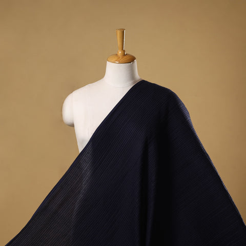 Pintuck plain cotton fabric 06 - handcrafted