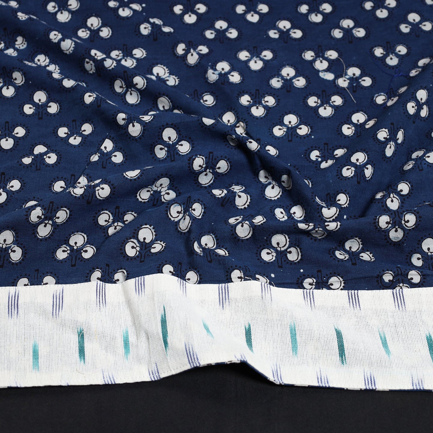 Buy Pipad Block Printed Cotton Blouse Piece 