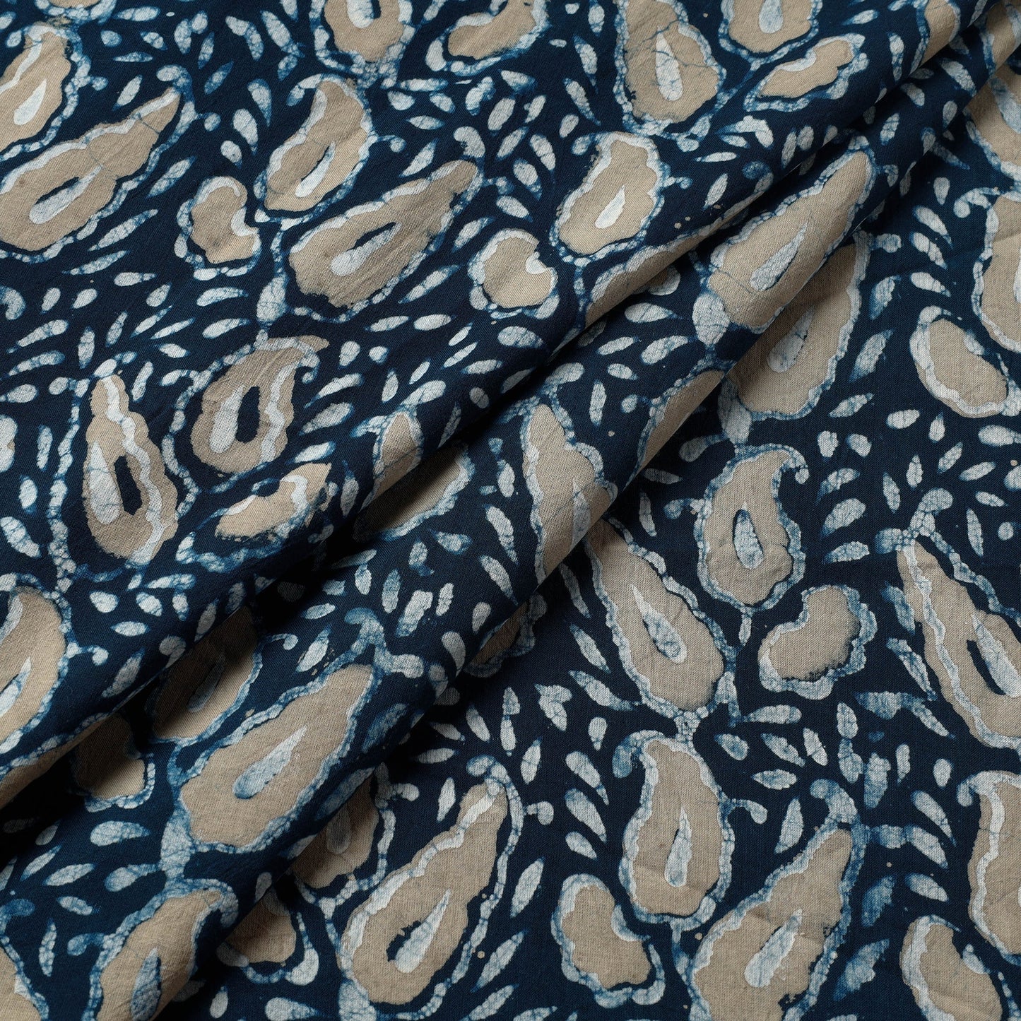 Buy Pipad Block Printed Cotton Fabric Online at iTokri.com