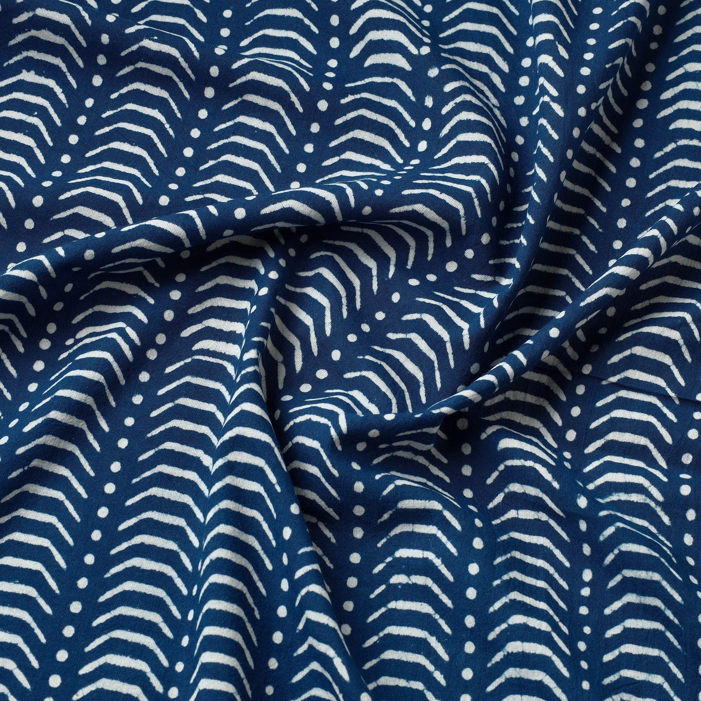  Pipad Block Printed Cotton Fabric 