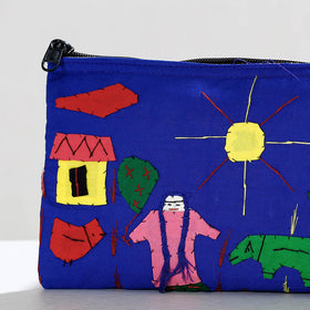  Pipli Applique Work Cotton Cosmetic Pouch 