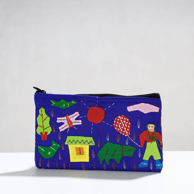  Pipli Applique Work Cotton Cosmetic Pouch 