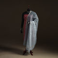Plain cotton kota doria dupatta 11 - handcrafted