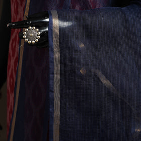 Plain cotton kota doria dupatta 24 - handcrafted