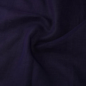 Blue - plain cotton kota doria fabric 18 - handcrafted