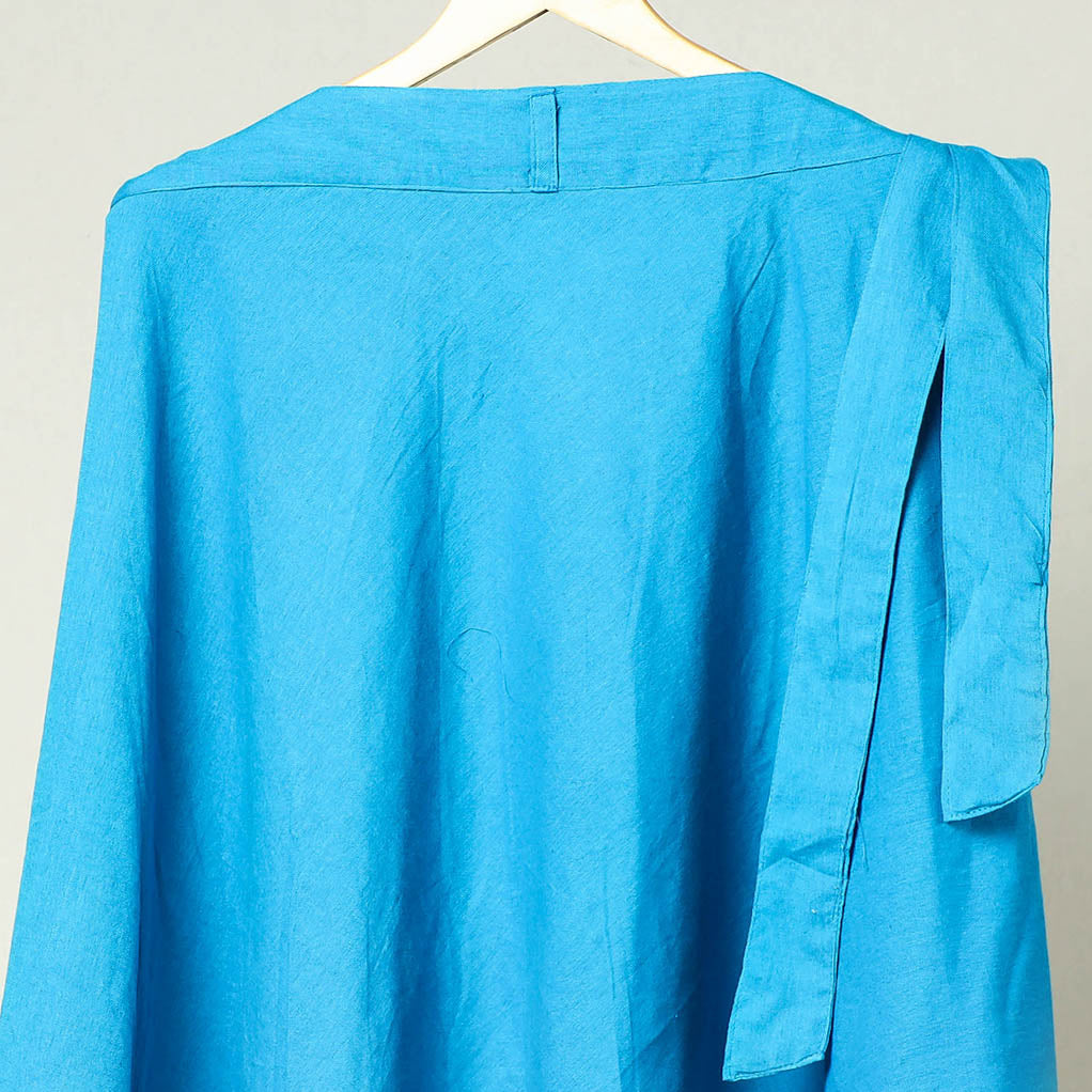  Jhiri Plain Handloom Cotton Wrap Around Skirt 