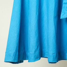  Jhiri Plain Handloom Cotton Wrap Around Skirt 
