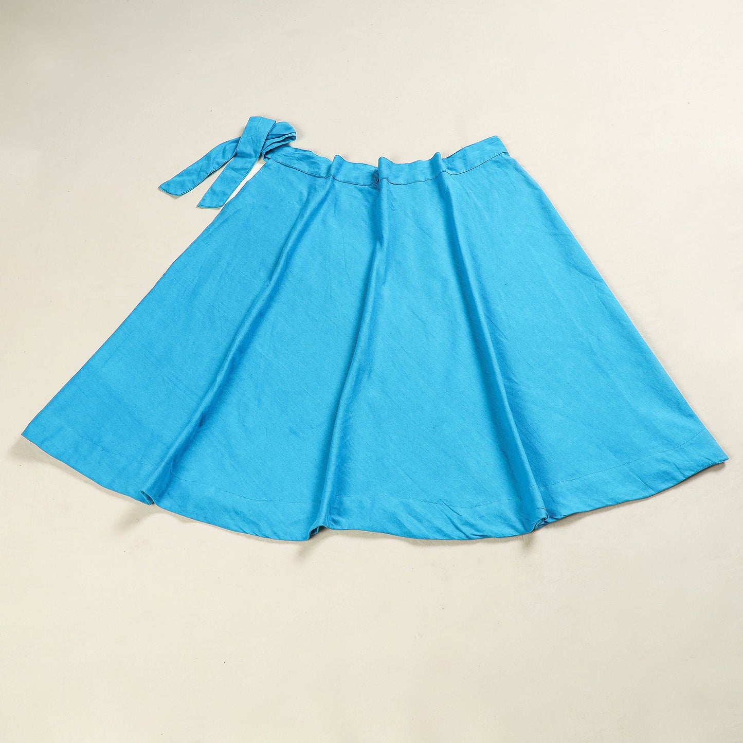  Jhiri Plain Handloom Cotton Wrap Around Skirt 