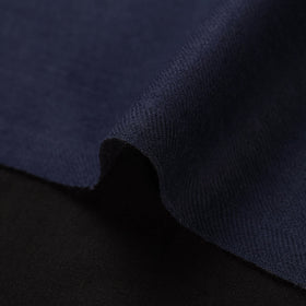 Blue Plain Merino Wool Fabric 