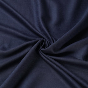  Blue Plain Merino Wool Fabric 