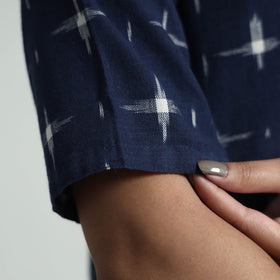  Pochampally Double Ikat Weave Cotton Dress Online l iTokri.com