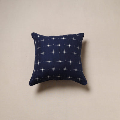 Pochampally double ikat weave cushion cover 03 - handcrafted
