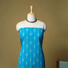 Pochampally ikat 3pc cotton unstitched dress material 19