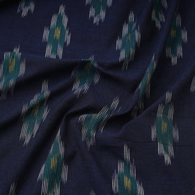 Blue Pochampally Ikat Cotton Fabric