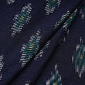 Blue Pochampally Ikat Cotton Fabric
