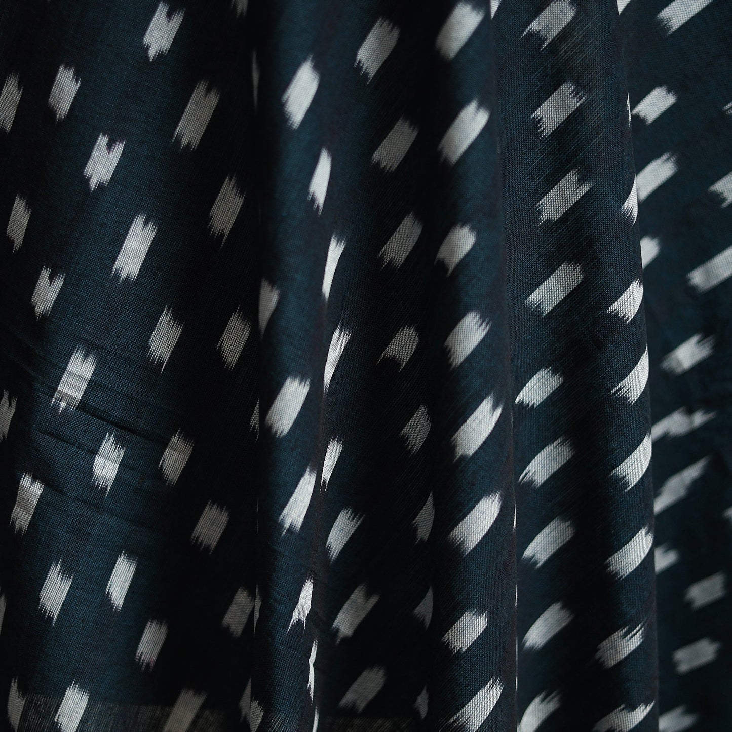 Pochampally ikat cotton fabric 17 - handcrafted
