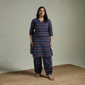 Pochampally ikat cotton co-ord set for women 11